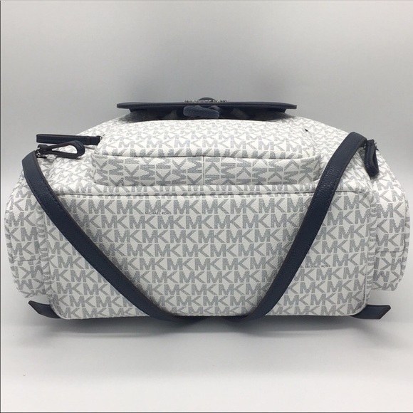 MICHAEL KORS ABBEY LG CARGO BACKPACK OPWHT MULTI - Picture 3 of 8